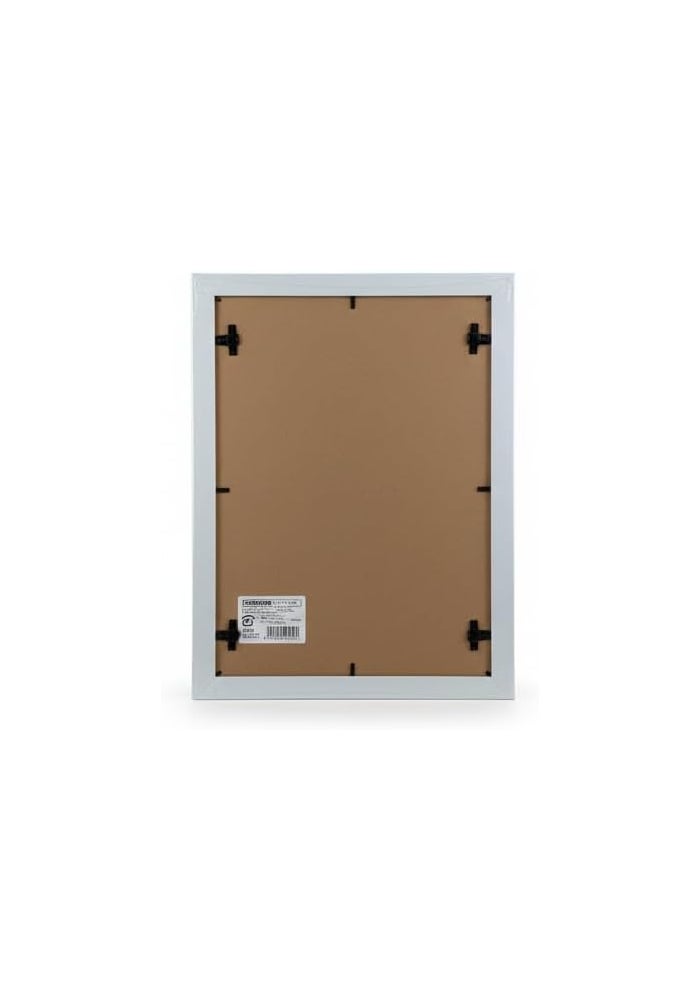 DAISO A4 Poster Frame - White - Fits A4 and B5 Sizes - Modern Minimalist Photo Frame - Image 3